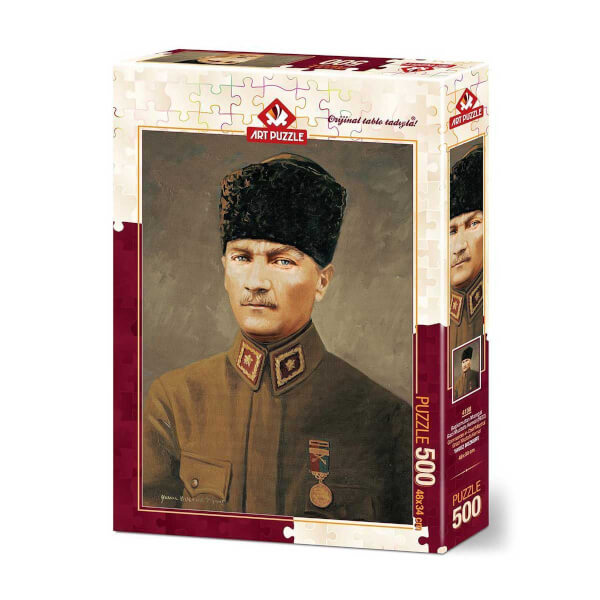 500 Parça Puzzle : Başkomutan Mareşal Gazi Mustafa Kemal Atatürk