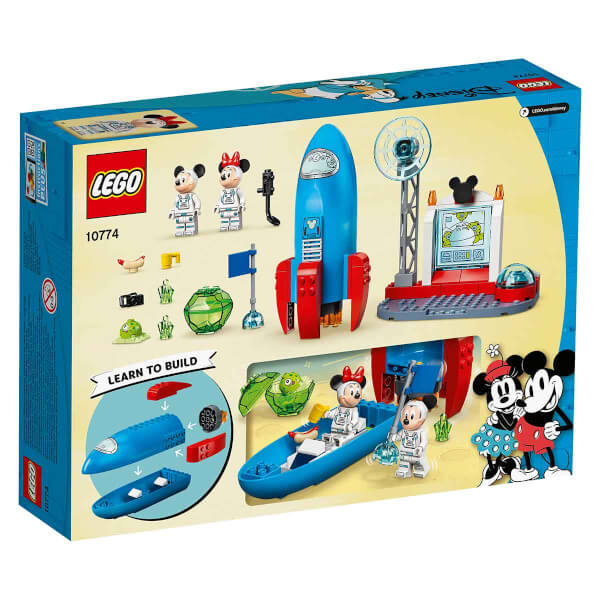 LEGO Mickey & Friends Mickey Fare ve Minnie Fare’nin Uzay Roketi 10774