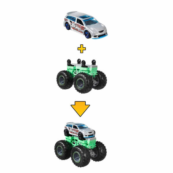 Hot Wheels Monster Trucks Dev Tekerlek Ustası Araçlar GWW13