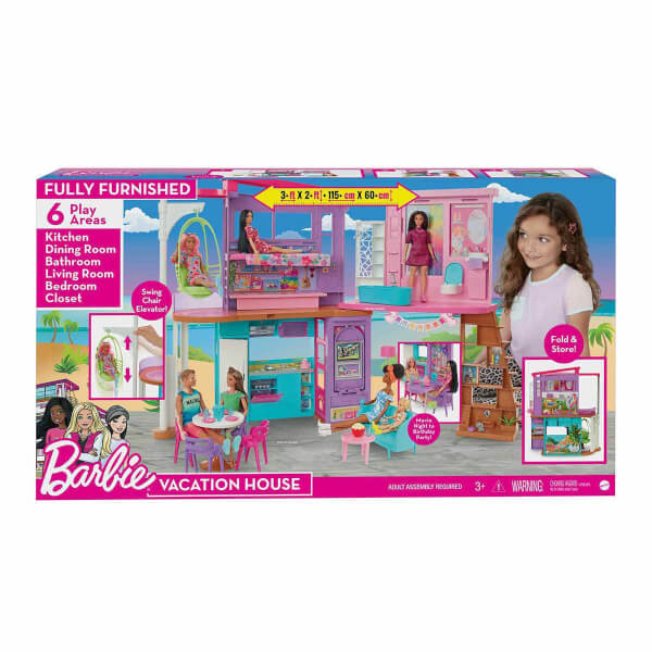 Barbie Tatil Evi Oyun Seti HCD50