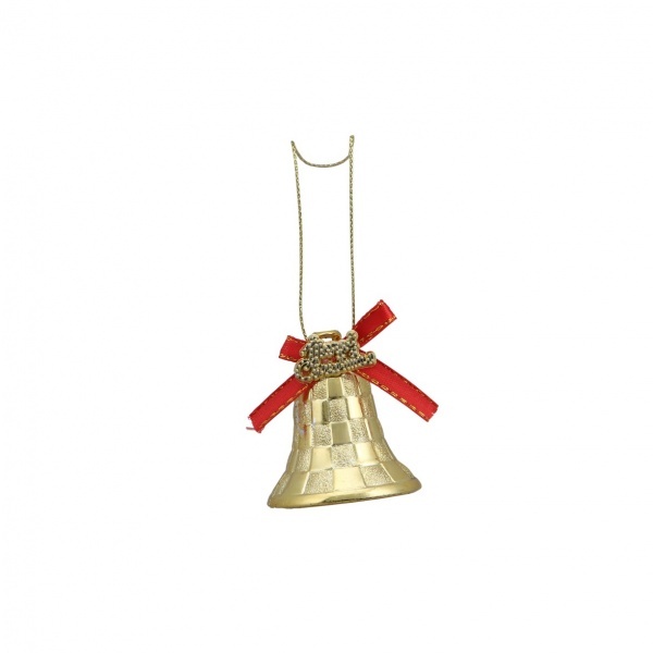Yılbaşı 6'lı Çan Ağaç Süsü 4 cm.