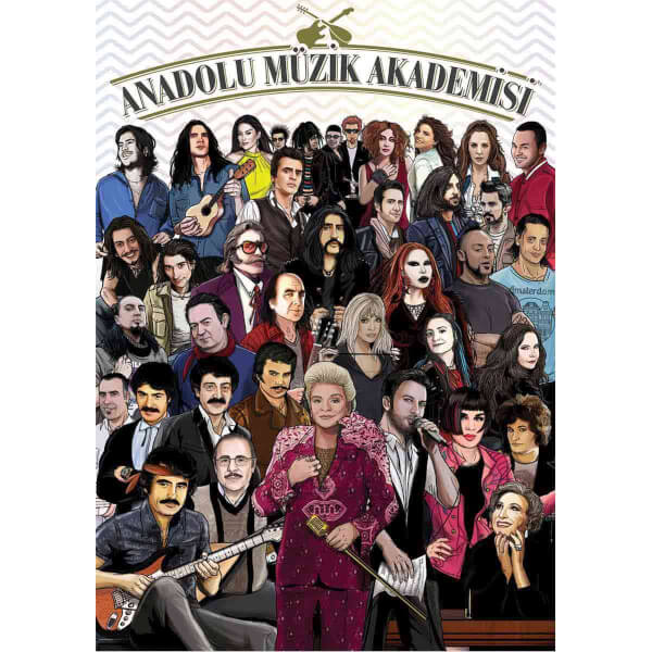 1500 Parça Puzzle : Anadolu Müzik Akademisi