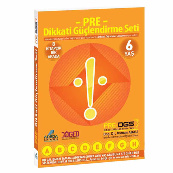 PRE Dikkati Güçlendirme Seti 6 Yaş