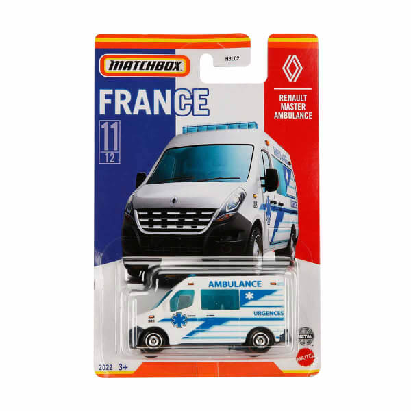 MATCHBOX Fransa Araçları Serisi HBL02