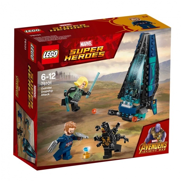 LEGO Marvel Super Heroes Confidential Outrider Dropship Saldırısı 76101