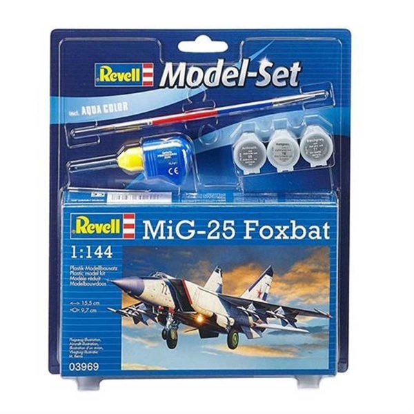 Revell 1:144 Mig-25 Model Set Uçak 
