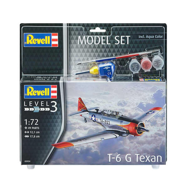 Revell 1:72 T6 G Texan Model Set Uçak 63924