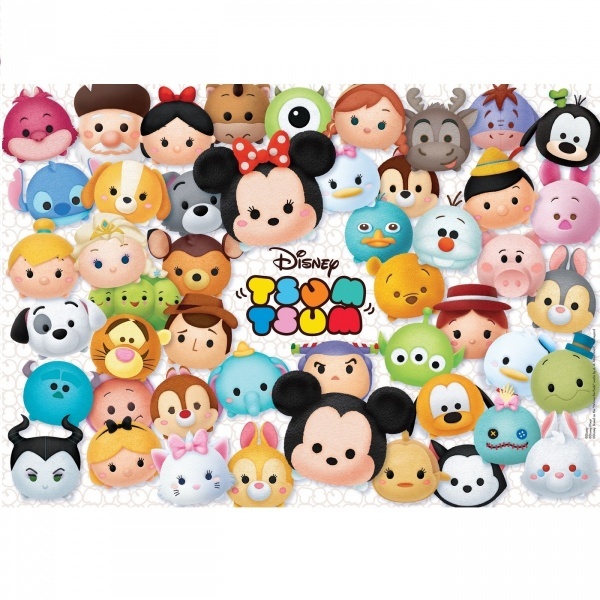 60 Parça Puzzle : Tsum Tsum