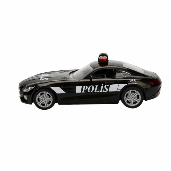 1:20 Uzaktan Kumandalı Suncon Işıklı Polis Arabası 21 cm.