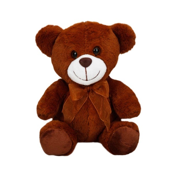 Kurdeleli Peluş Ayı 21 cm.
