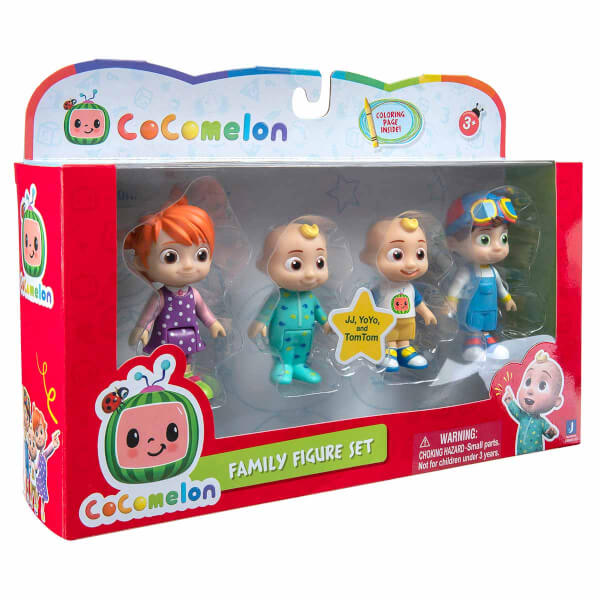 Cocomelon 4'lü Figür Seti CCM14000
