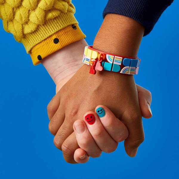 LEGO DOTS Charm'lı Gökkuşağı Bileklik 41953