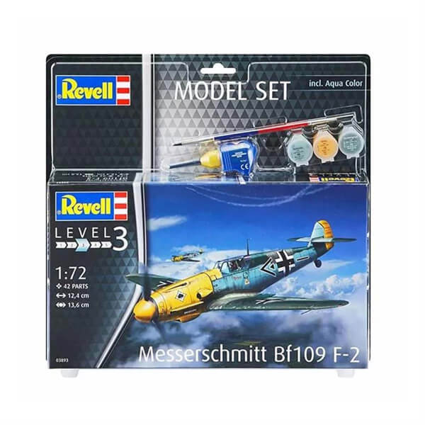 Revell 1:72 Messerschmitt Bf109 F-2 Uçak VBU63893
