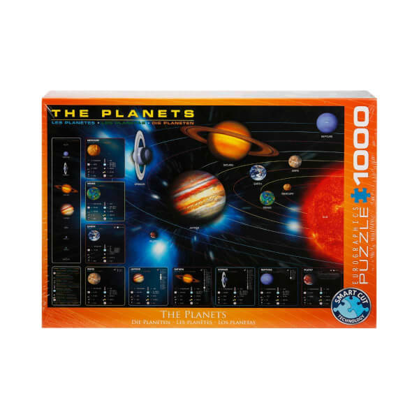1000 Parça Puzzle : The Planets