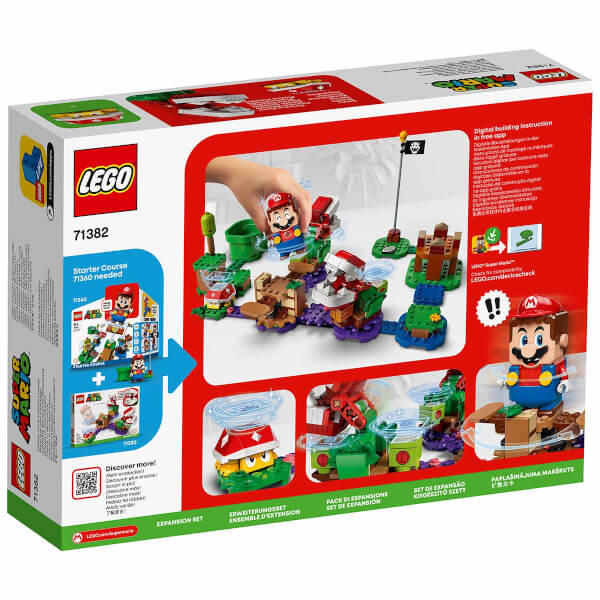 LEGO Super Mario Piranha Plant Şaşırtıcı Engel Ek Macera Seti 71382