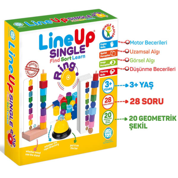 Circle Toys Line Up Single Ring