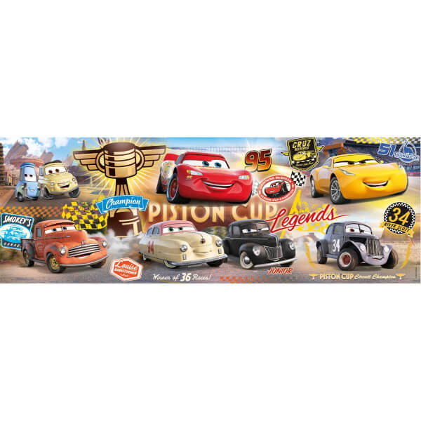 250 Parça Puzzle : Panorama Parade Cars