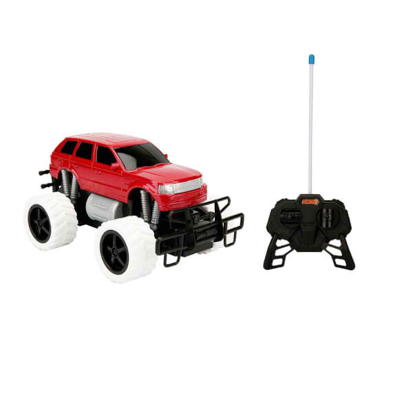 1:18 Uzaktan Kumandalı Yılbaşı Özel Jumbo Weels USB Şarjlı Yeni Yıl Arabası 26cm.