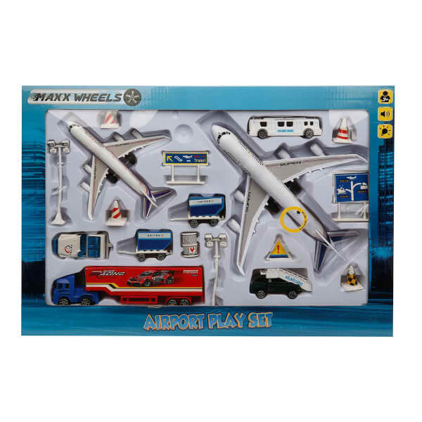 Maxx Wheels Hava Alanı Oyun Seti
