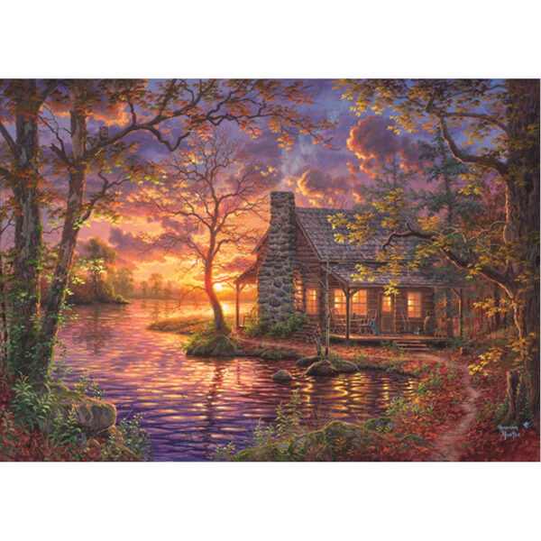 500 Parça Puzzle : Gizli Yer 