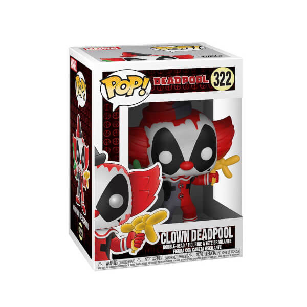 Funko Pop Marvel Deadpool: Clown Deadpool Figür