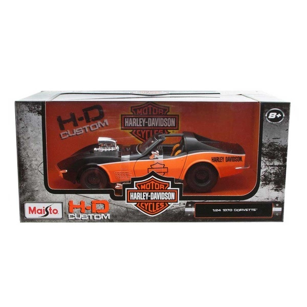 1:24 Maisto Corvette 1970 Model Araba