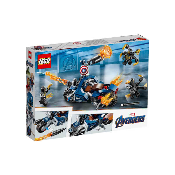 LEGO Marvel Avengers Movie 4 Captain America : Outrider Saldırısı 76123