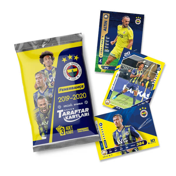 Fenerbahçe 2019-2020 İmzalı Taraftar Kartları