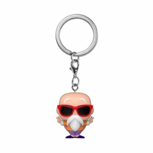 Funko Pop Anahtarlık: Dragon Ball Z Master Roshi (Peace Sign)