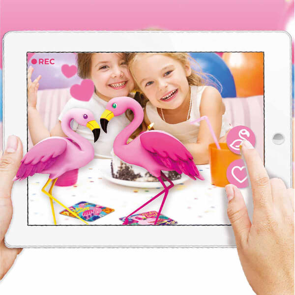 AR Floor Puzzles Flamingo Arttırılmış Gerçeklik Puzzle