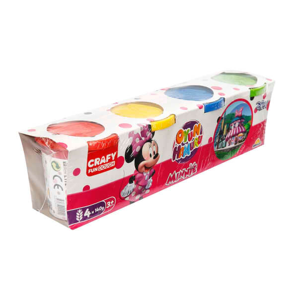 Crafy Minnie 4'lü Oyun Hamuru 560 g