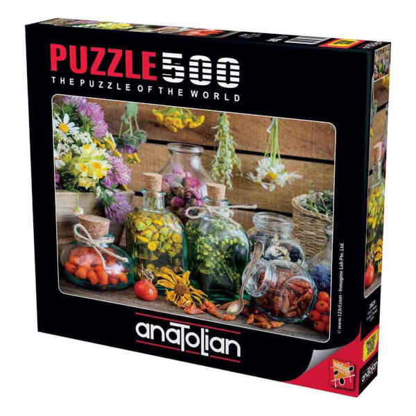 500 Parça Puzzle: Doğal Terapi