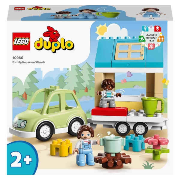 LEGO DUPLO Kasabası Tekerlekli Aile Evi 10986