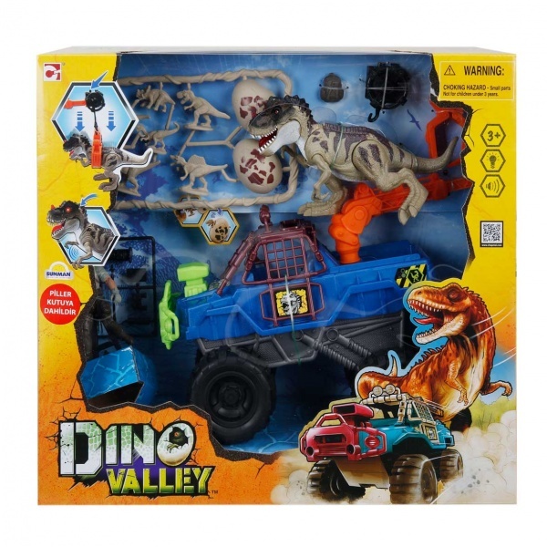 Dino Valley Roughneck Bigwheel Dinozor Oyun Seti