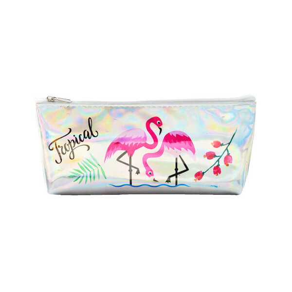 Unick Color Hologramlı Flamingo Desenli Kalem Kutusu 3243