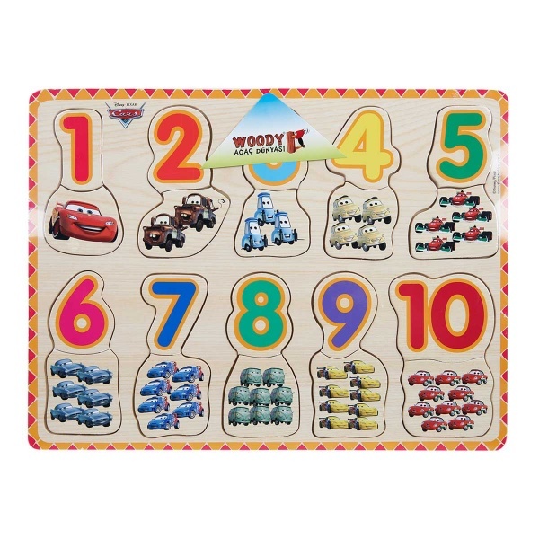 Cars Ahşap Bultak Rakamlar 