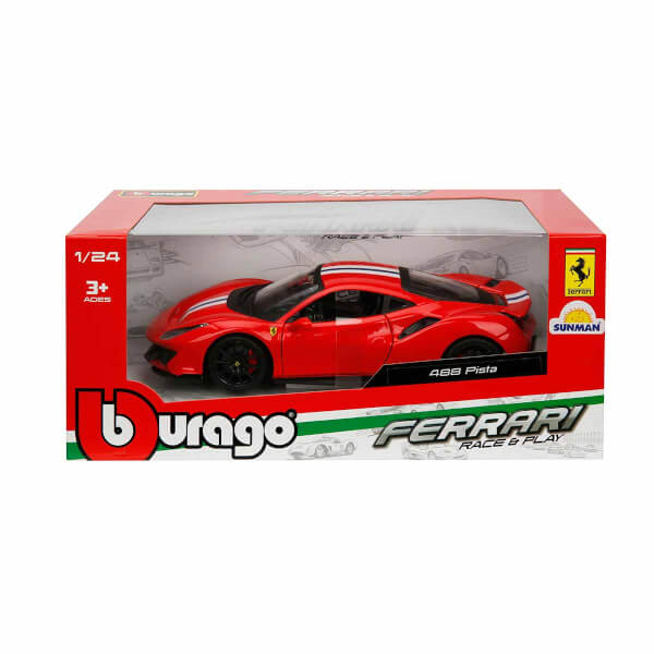 1:24 Ferrari 488 Pista Model Araba