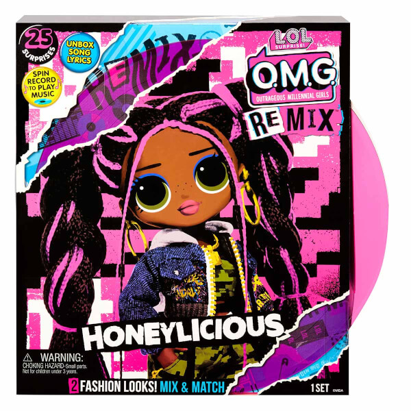 L.O.L Remix Çok Gizli Bebekler Honeylicious LLX02000