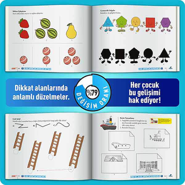 DGS MIXT Dikkati Güçlendirme Seti 4-5 Yaş 