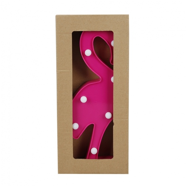 Dekoratif Plastik Işıklı Flamingo