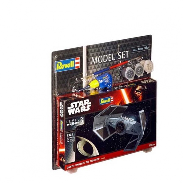 Revell 1:121 Star Wars Darth Vaders Tie Fighter Model Set