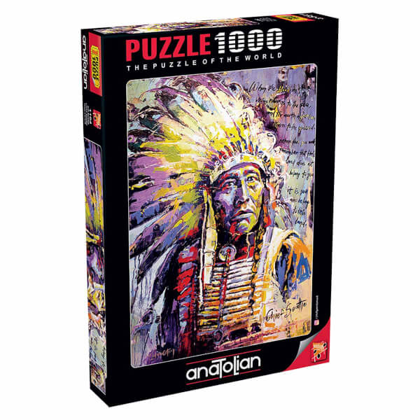 1000 Parça Puzzle : Şef Seattle
