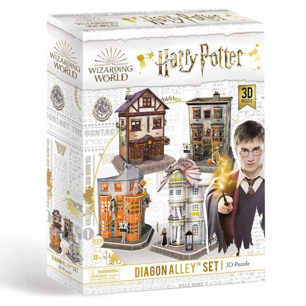 273 Parça 3D Puzzle: Harry Potter Diagon Yolu 4 Bina