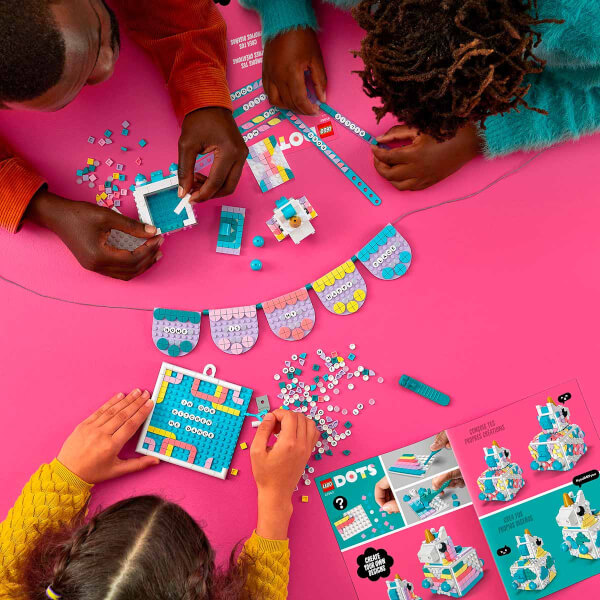 LEGO DOTS Tek Boynuzlu At Yaratıcı Aile Paketi 41962