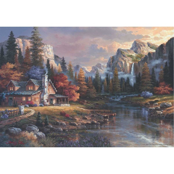 500 Parça Puzzle : Vadinin Sonundaki Ev