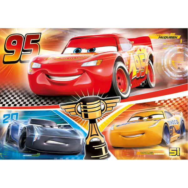 180 Parça Puzzle : Cars