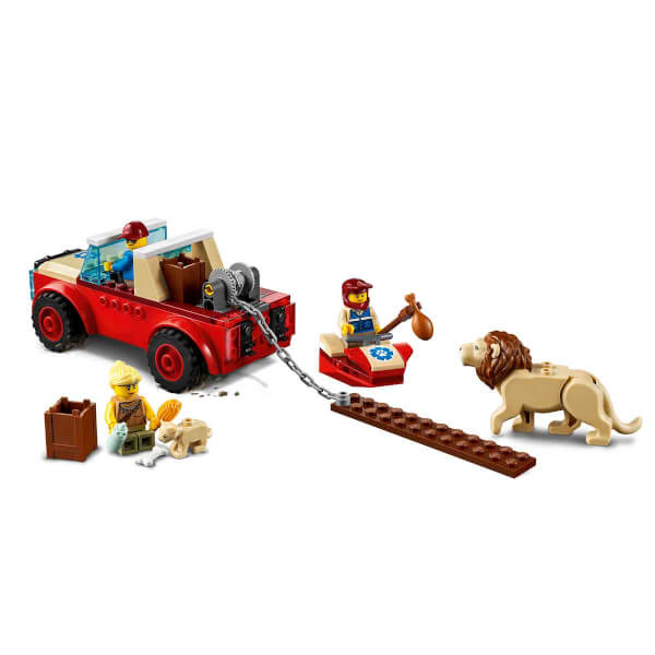 LEGO City Wildlife Vahşi Hayvan Kurtarma Jipi 60301