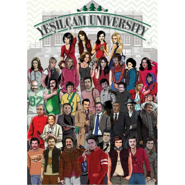 1500 Parça Puzzle : Yeşilçam Üniversitesi