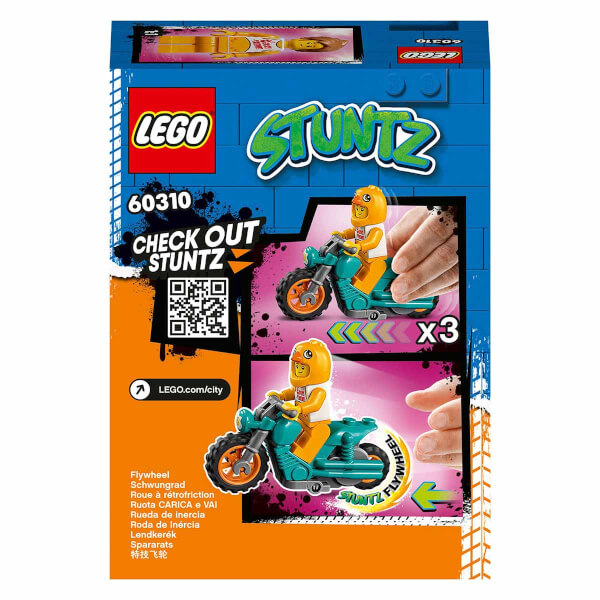 LEGO City Tavuk Gösteri Motosikleti 60310