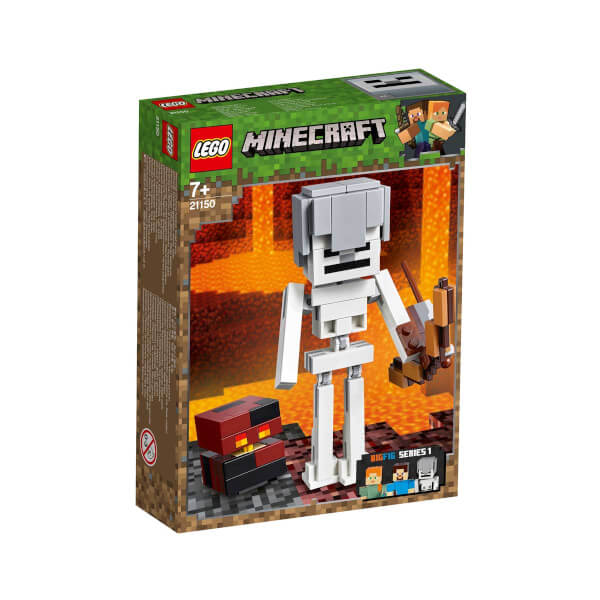 LEGO Minecraft Magma Küplü BigFig İskelet 21150
